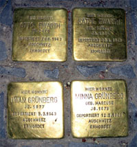 Stolpersteine in der Stierstraße Teil 4